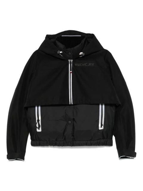Moncler Grenoble logo-print jacket - Black - zdjęcie produktu nr 1