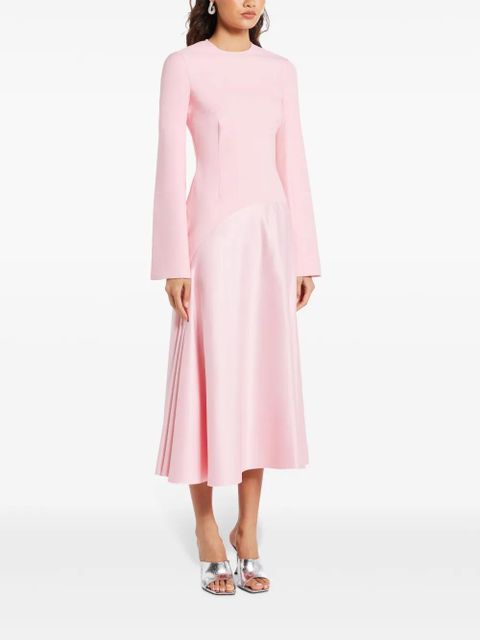 Solace London Gaia midi dress - Pink