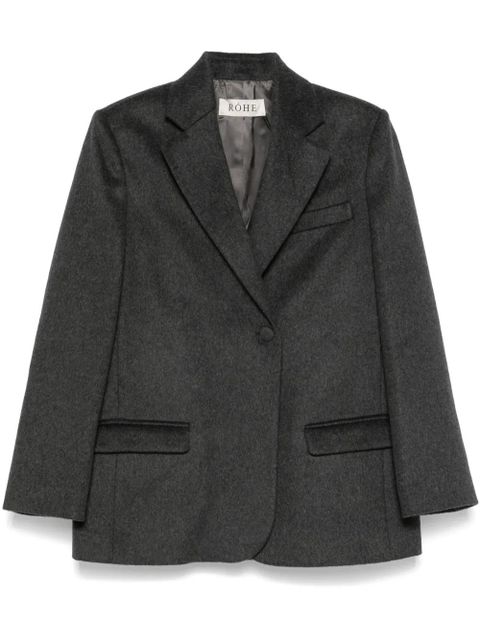 Róhe mélange blazer - Grey - zdjęcie produktu nr 1