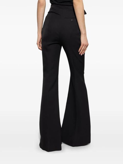Alexander McQueen wool trousers - Black