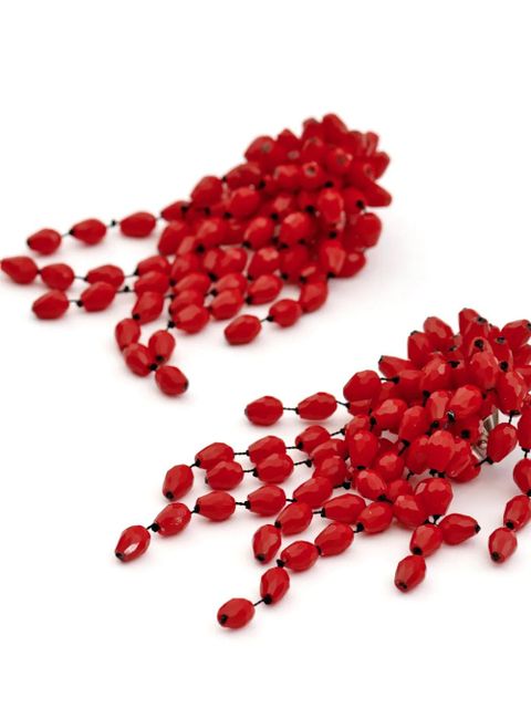 ISABEL MARANT Hanabi dangle earrings - Red