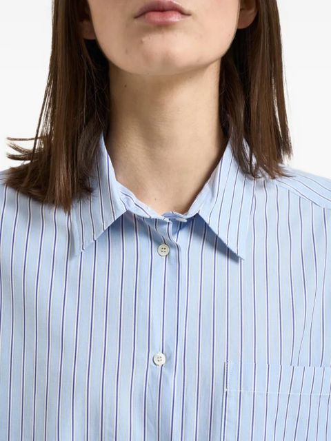 Weekend Max Mara striped buttoned shirt - Blue