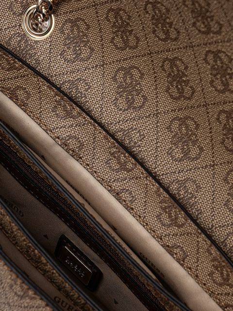 Guess torebka NOELLE kolor beżowy HWBG96 72210