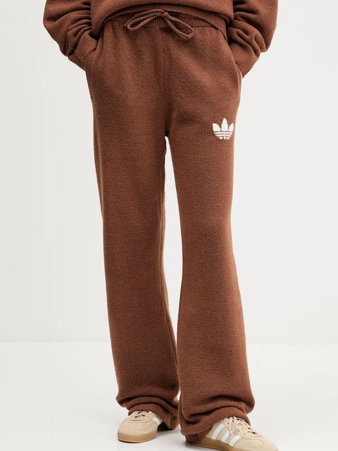 adidas Originals spodnie dresowe z domieszką wełny Knitted Pants - zdjęcie produktu nr 1