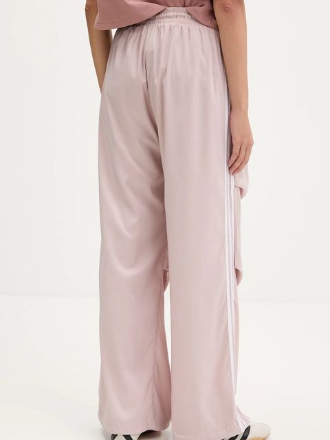 adidas Originals spodnie dresowe Trackpant damskie kolor różowy z aplikacją KE9791