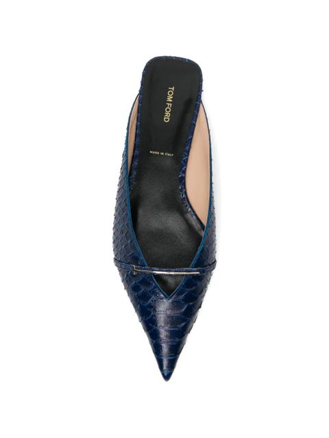 TOM FORD Julianne mules - Blue