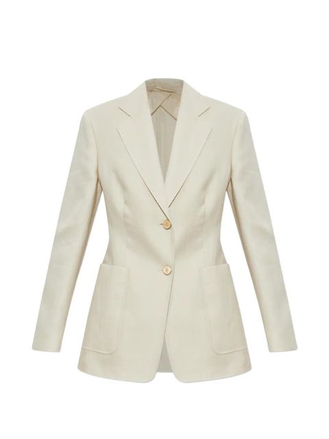 Max Mara two-button patch-pocket jacket - Neutrals - zdjęcie produktu nr 1