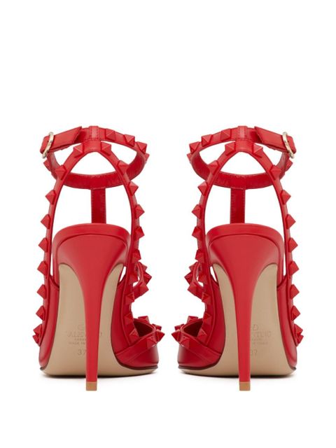 Valentino Garavani Rockstud pumps - Red