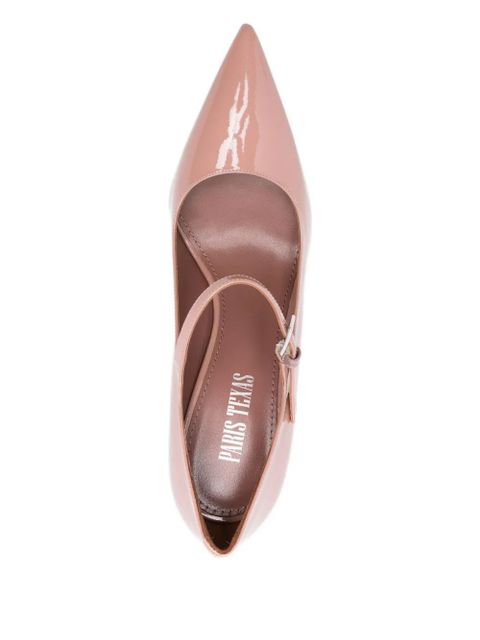 Paris Texas 90mm Lidia patent leather ankle-strap pumps - Pink