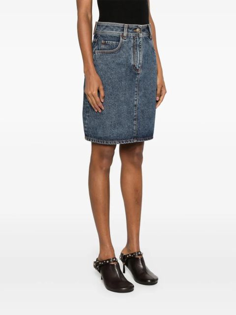 ETRO denim midi skirt - Blue