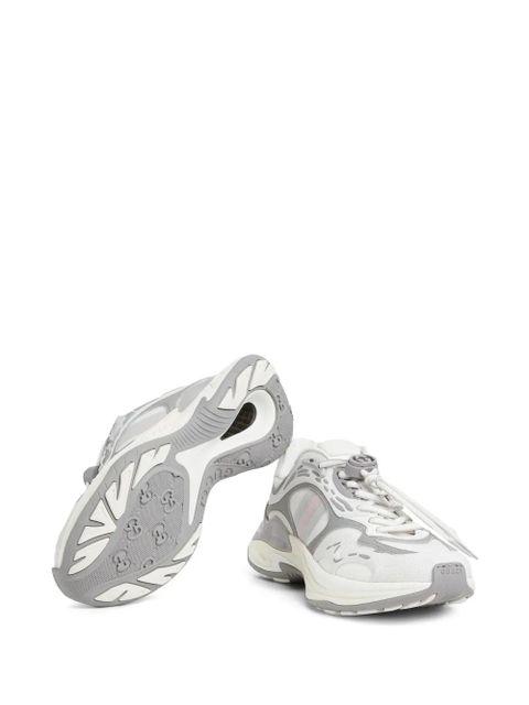 Gucci 2 0 lace-up sneakers - White