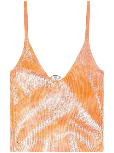 Diesel M-Ismina tank top - Orange - zdjęcie produktu nr 1