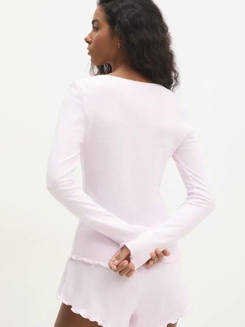 Answear.LAB piżama bawełniana kolor różowy bawełniana - zdjęcie produktu nr 1