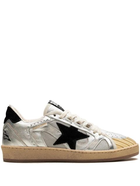 Golden Goose Ball-Star "Silver/Black" sneakers - Grey - zdjęcie produktu nr 1