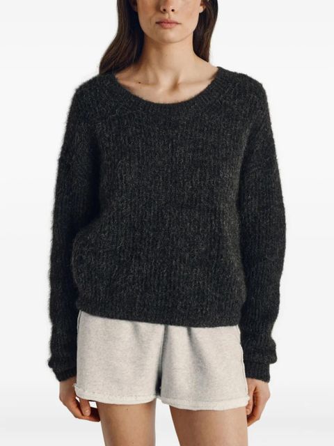 American Vintage East long-sleeve crew-neck sweater - Grey - zdjęcie produktu nr 2