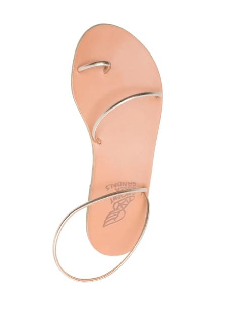 Ancient Greek Sandals Chora metallic-finish sandals - Gold