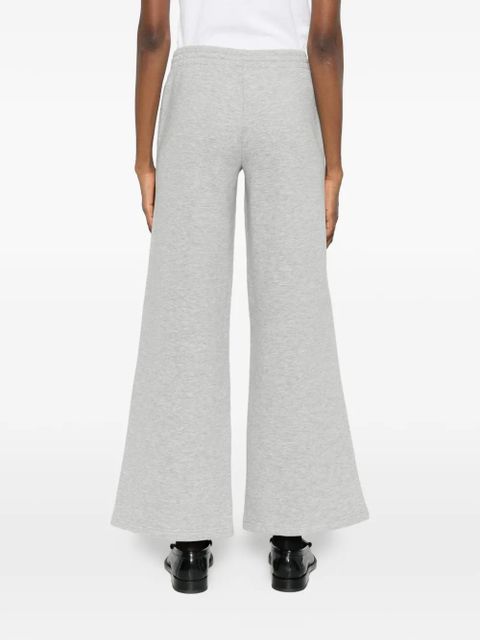 ANINE BING Kacey logo-detail track pants - Grey