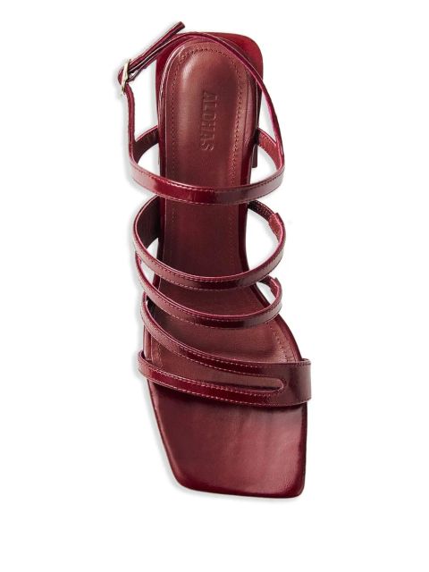 ALOHAS strappy block-heeled sandals - Red