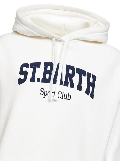 MC2 Saint Barth drawstring long-sleeve sweater - White