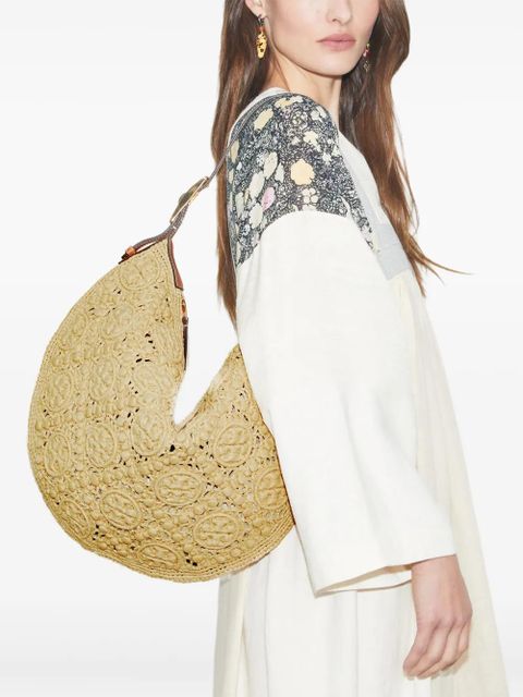 Tory Burch T Monogram shoulder bag - Neutrals - zdjęcie produktu nr 2