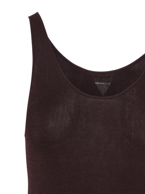 The Frankie Shop textured vest top - Brown - zdjęcie produktu nr 2