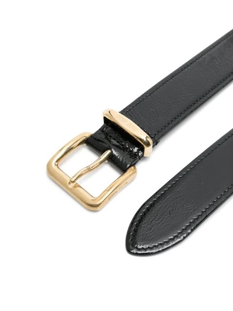 Miu Miu patent-leather belt - Black - zdjęcie produktu nr 2