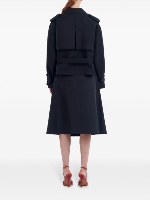 Marni double-breasted trench jacket - Black