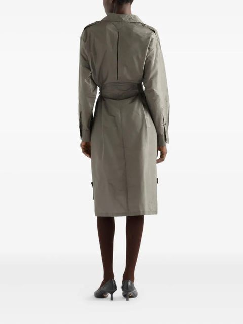 Prada taffeta midi dress - Green