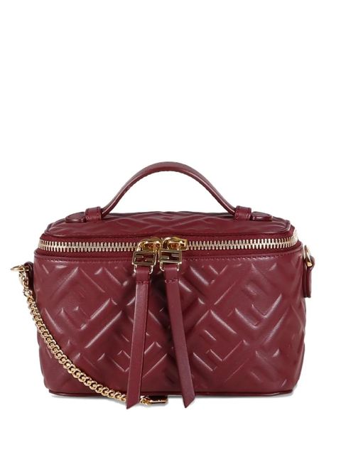 FENDI mini Vanity quilted-design crossbody bag - Red - zdjęcie produktu nr 1