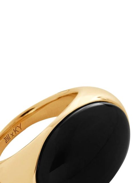 Monica Vinader x Kate Young gemstone ring - Gold - zdjęcie produktu nr 2