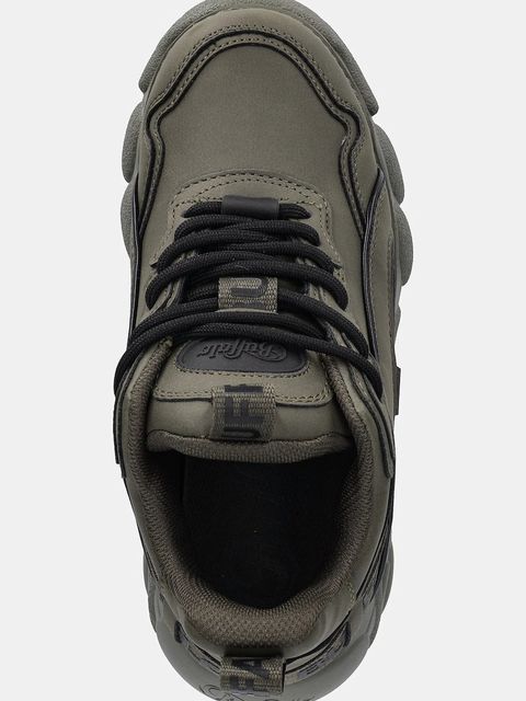 Buffalo sneakersy Cld Chai damskie kolor zielony 1636528-KHA