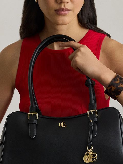 Lauren Ralph Lauren torebka skórzana