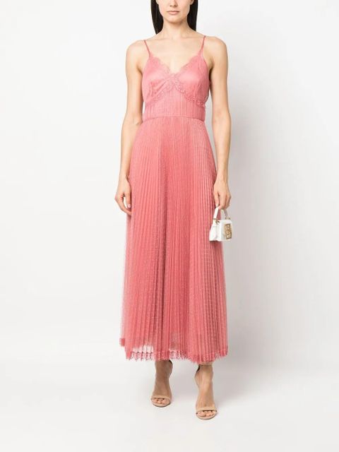 TWINSET pleated lace dress - Pink - zdjęcie produktu nr 2