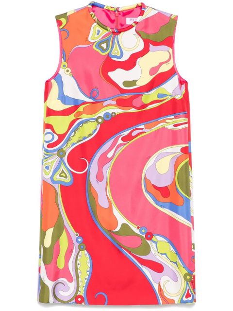 PUCCI Orchidee-print silk mini dress - Pink - zdjęcie produktu nr 1