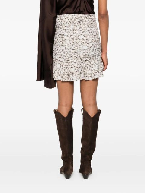 ISABEL MARANT Milendi mini skirt - White