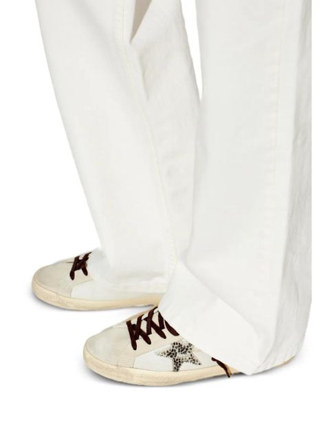 Golden Goose Super-Star animal-print sneakers - Neutrals