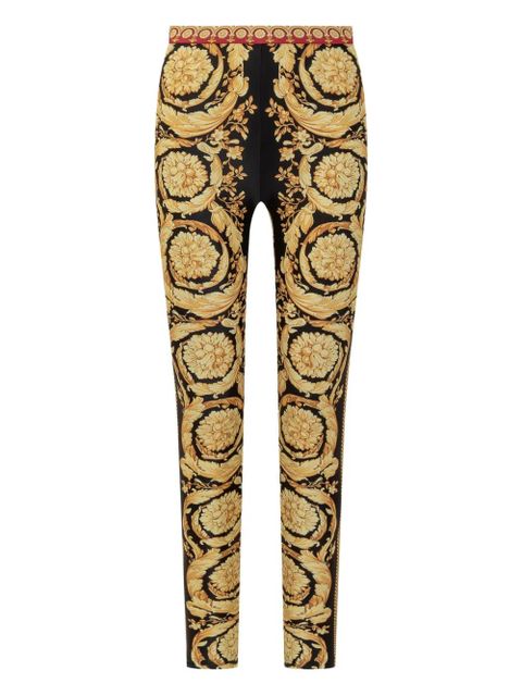 Versace Barocco print leggings - Black - zdjęcie produktu nr 1