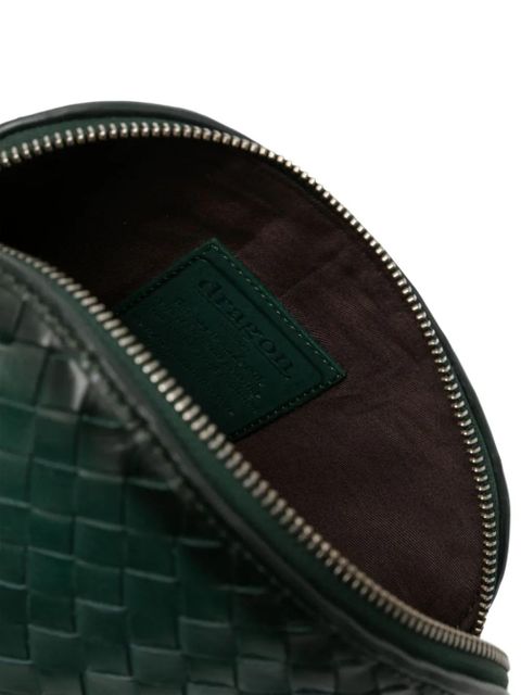 DRAGON DIFFUSION Chunky Fellini woven shoulder bag - Green