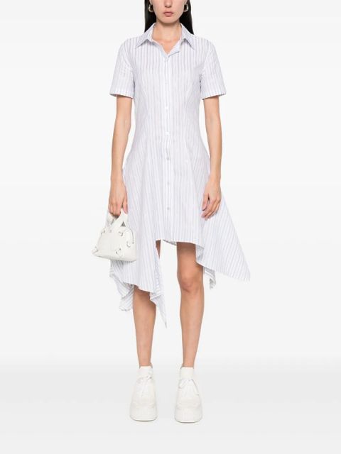 Alexander McQueen striped shirt dress - White - zdjęcie produktu nr 2