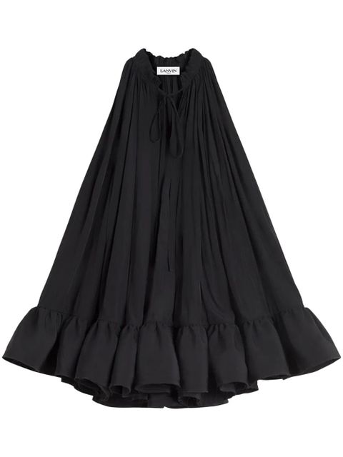 Lanvin ruffled mini dress - Black - zdjęcie produktu nr 1