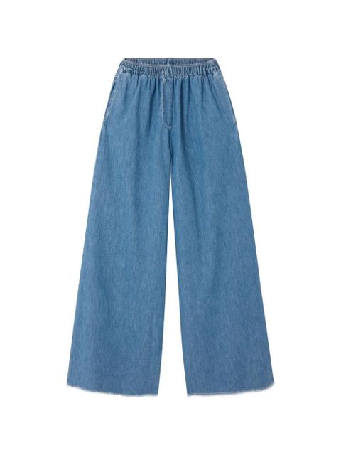 American Vintage elasticated-waist jeans - Blue - zdjęcie produktu nr 1