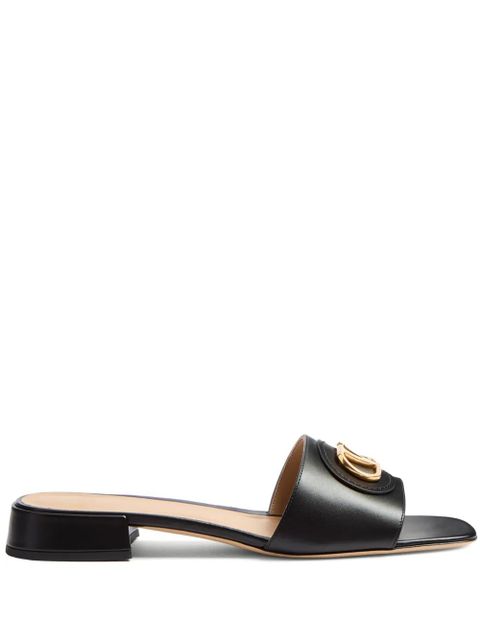 Valentino Garavani 20mm VLogo Signature slides - Black