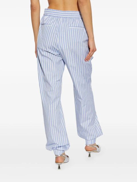 The Attico striped trousers - Blue