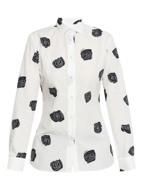 Marni floral-print shirt - White - zdjęcie produktu nr 1