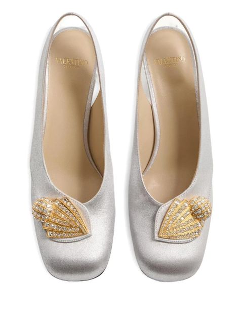 Valentino Garavani 60mm Adamantine pumps - S13 SILVER