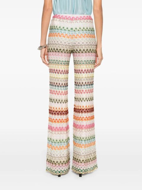 Missoni striped trousers - Green