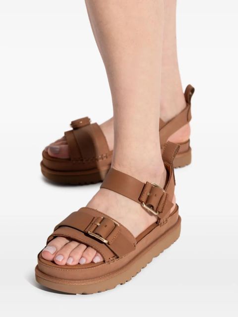 UGG Goldenstar Villa leather sandals - Brown