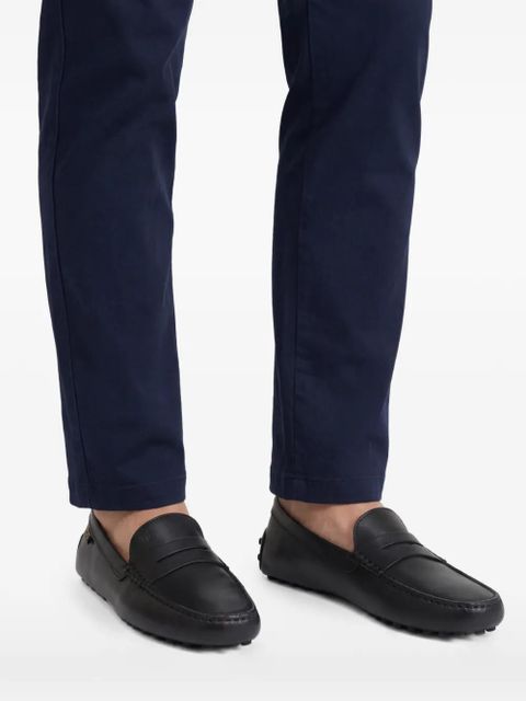 Tod's Gommino logo-detail driving loafers - Black