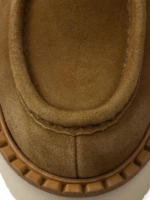 Prada suede chukka boots - Brown