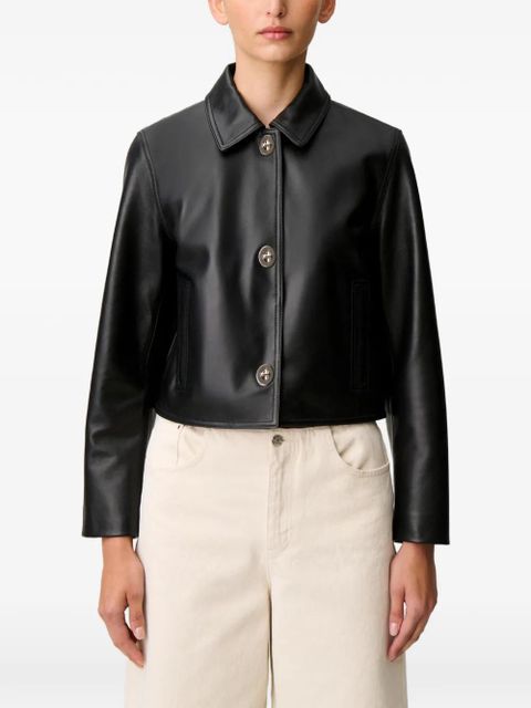 Claudie Pierlot buttoned cropped jacket - Black